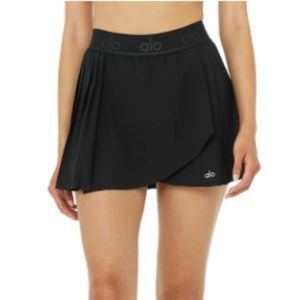 ALO Yoga Aces Tennis Skirt Black